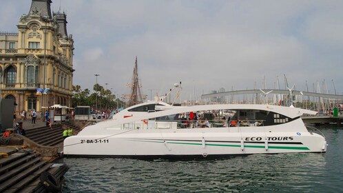 catamaran eco tasting jamon cruise wine expedia