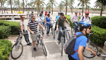Málaga Promenade Bike Tour with Wine & Ham Tastings