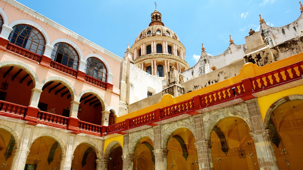 View of architecture in Guanajuato