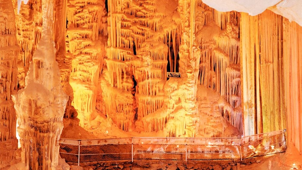 Stunning view of the Garcia Caves in Mexico 