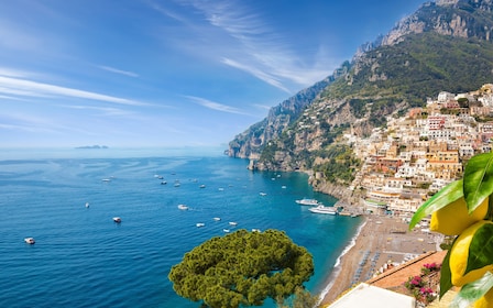 Pompeji, Amalfikusten och Positano Dagstur från Rom