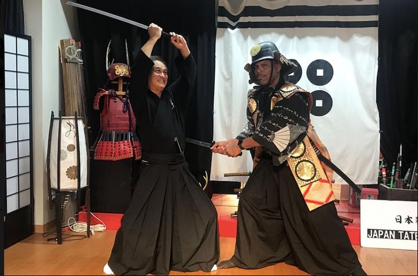 Show item 2 of 9. Ninja & Samurai Sword-Fighting Experience in Osaka