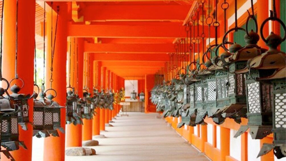 正在顯示第 4 張相片,共 8 張。 Lanterns hanging in Japan
