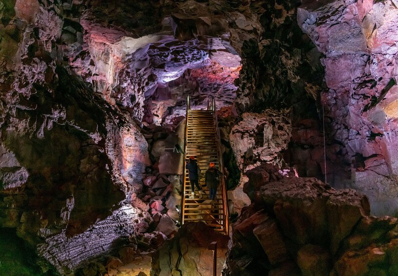 Small Group Silfra Snorkeling & Lava Caving Adventure
