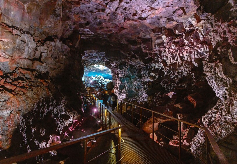 Guided Lava Caving Small Group Tour From Reykjavik