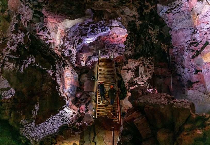 Small Group Lava Caving & Golden Circle Tour