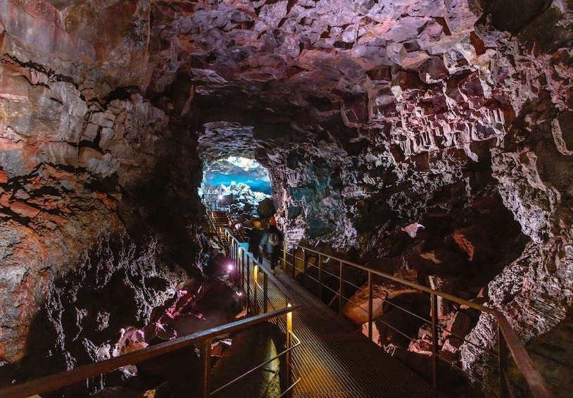 Small Group Lava Caving & Golden Circle Tour