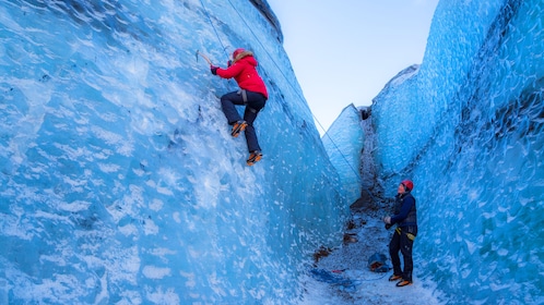 Glacier Hiking & Ice-Climbing on Solheimajökull Glacier