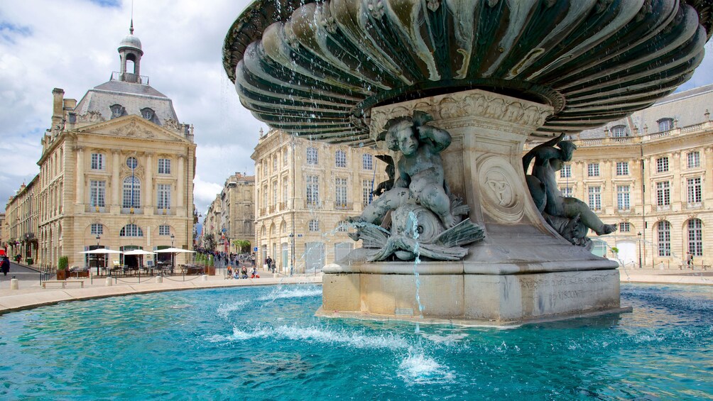 Fountain in Bordeaux