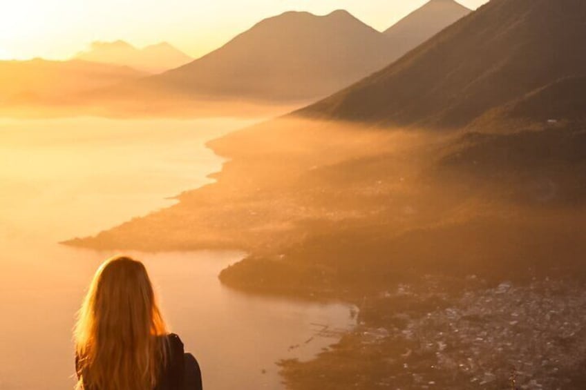 Hike The Indian Nose Peak + Cliff Diving in Lake Atitlan - Tour From Atitlan