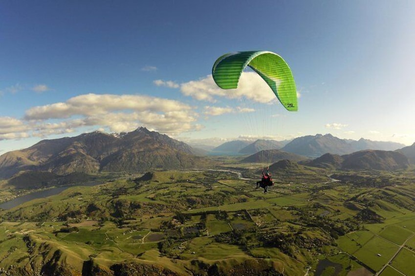 Overlooking the Wakatipu Valley