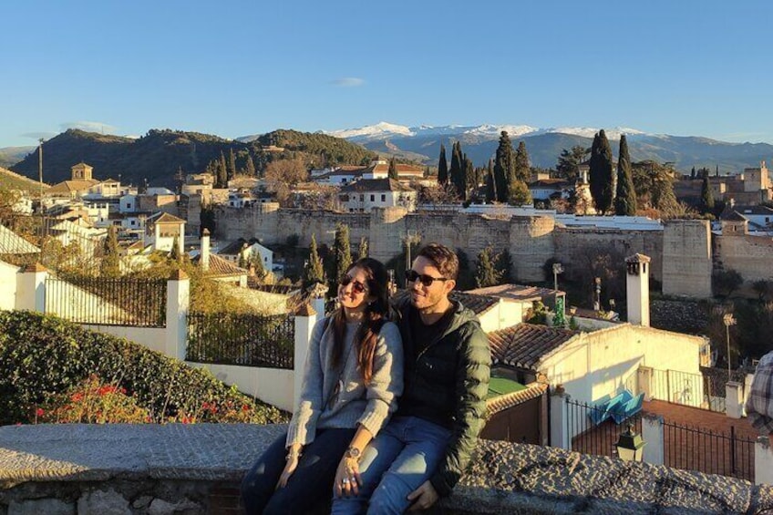 Desde el mirador de San Nicolás