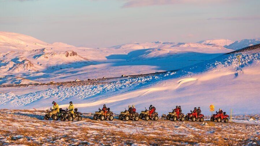 2-Hour ATV Riding Trip: Pickup from Reykjavik
