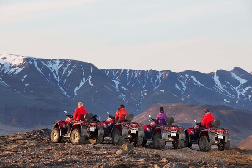 2-Hour ATV Riding Trip with Pickup from Reykjavik (sharing 2 persons on one ATV)