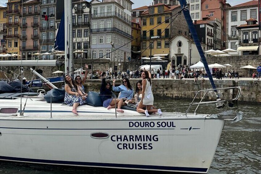 Porto: Private Douro River Cruise for up to 8 people with wine tasting