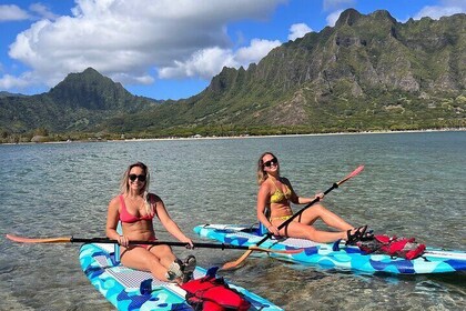 Kayak/ SUP Mokoliʻi Island “Chinamanʻs Hat” with a guide 