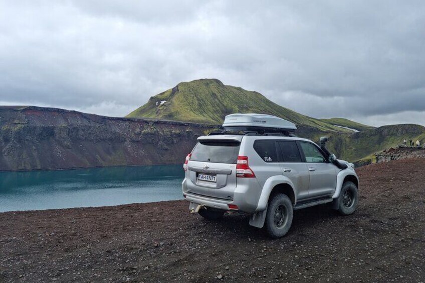 Private Day Trip in Landmannalaugar South Region area on a 4x4 truck