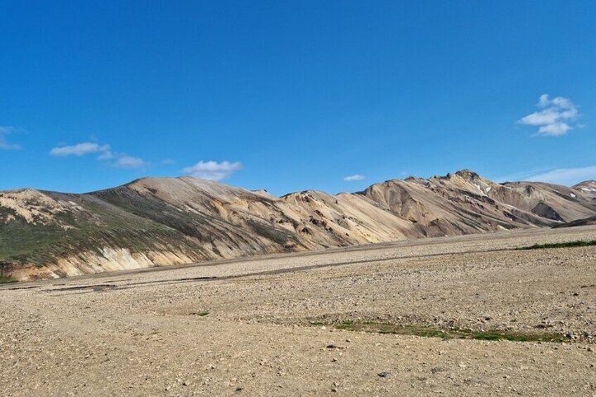 Private Day Trip in Landmannalaugar South Region area on a 4x4 truck