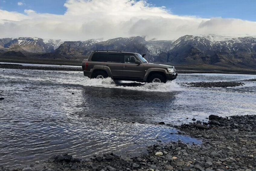 Private Day Trip in Landmannalaugar South Region area on a 4x4 truck
