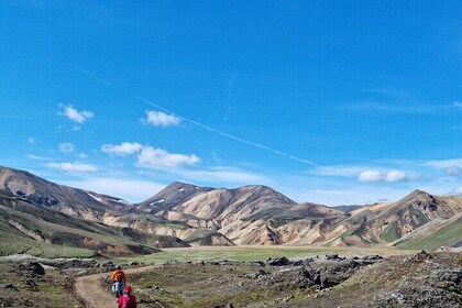 Private Day Trip in Landmannalaugar South Region area on a 4x4 lorry