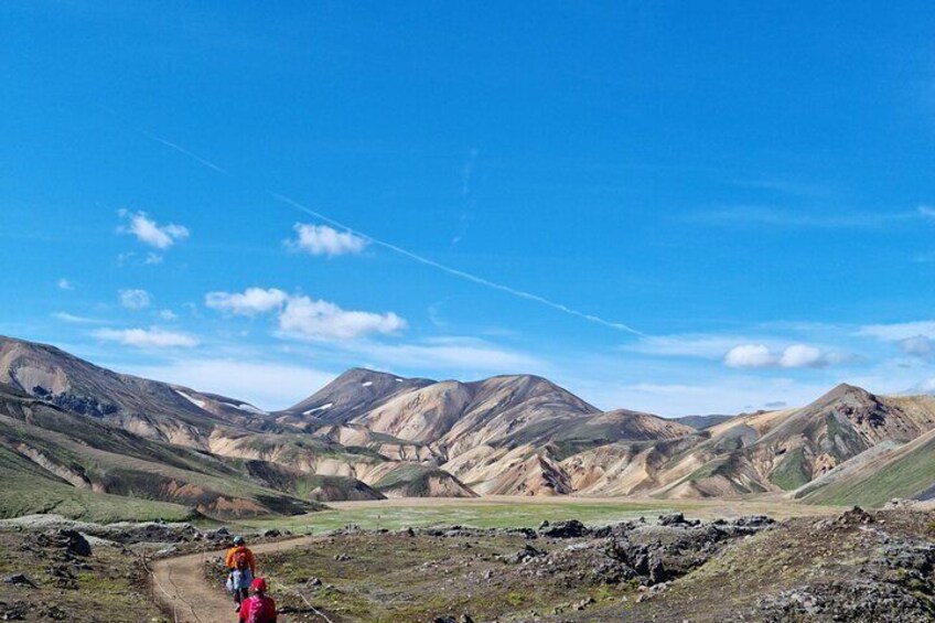 Private Day Trip in Landmannalaugar South Region area on a 4x4 truck 