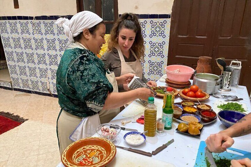 Half-Day Cooking Class Chef Laila in Marrakech