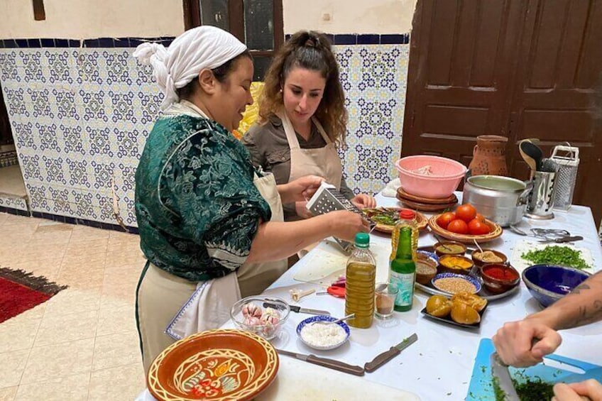 Half-Day Cooking Class Chef Laila in Marrakech
