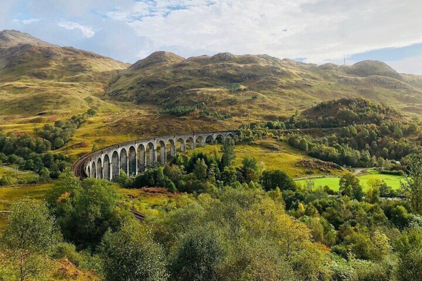 Glenfinnan Viaduct for the Jacobite Steam Train