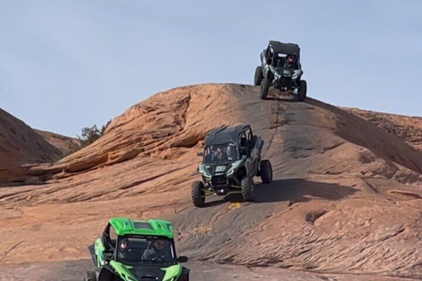 2.5 Hour U-Drive-Guided Hell's Revenge UTV Tour