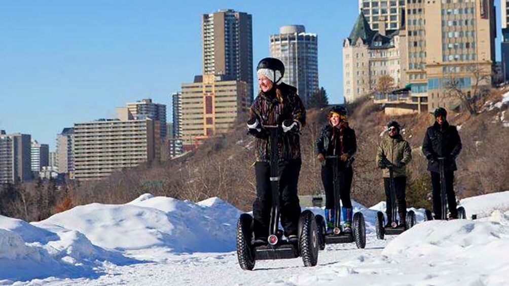 Show item 5 of 5. Segway tour in the snow