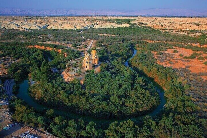 Half-Day Private Tour of Baptism Site and Dead Sea from Amman