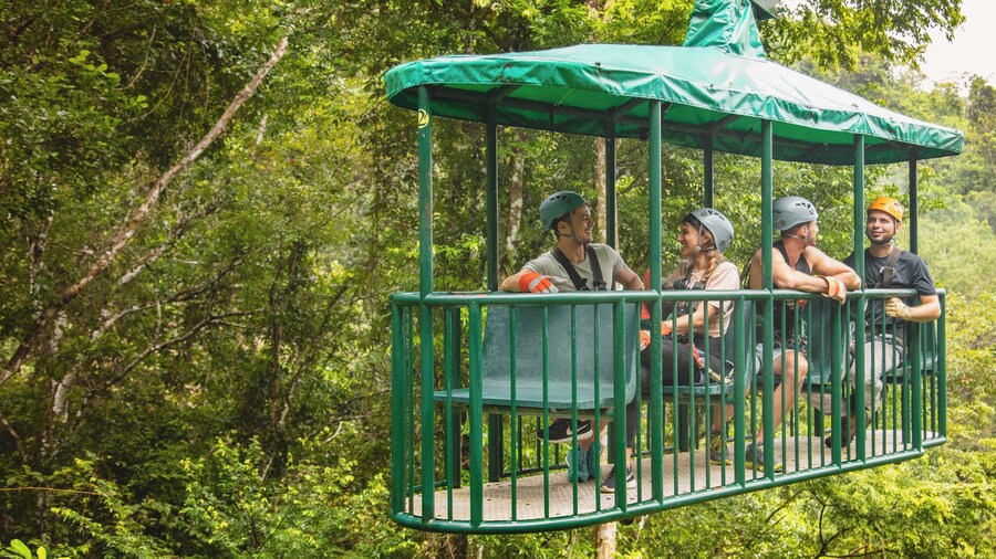 AERIAL TRAM + HIGH ROPE CIRCUIT - HALF DAY PASS Jaco