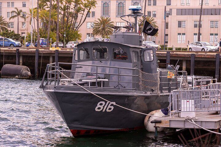 General Admission With PCF 816 Swift Boat Naval History Bay Tour