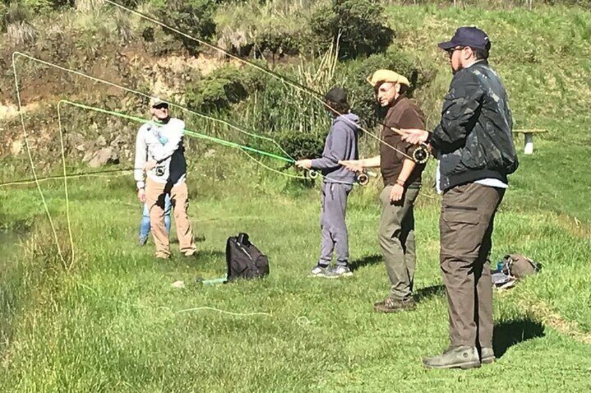 Fly Fishing Experience Near Mexico City