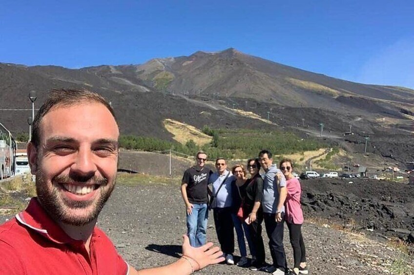 Amazing private Etna panoramic tour + Wine tasting and food combination