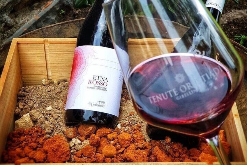 Amazing private Etna panoramic tour+Wine taste & food combination