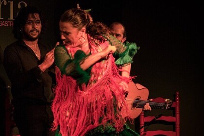 Flamenco Passion i Malaga: Vis med valgfri smagning