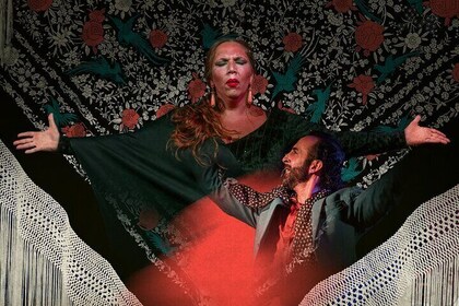 Málaga: Fascinante Noche de Flamenco y Gastronomía en Alegría