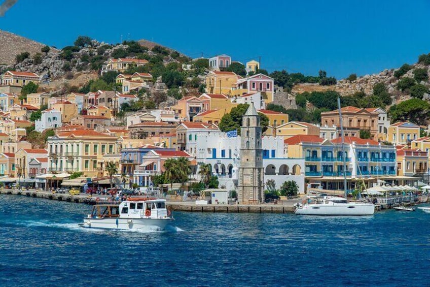Symi Island day cruise from Rhodes - Noon Departure (60 min ride)
