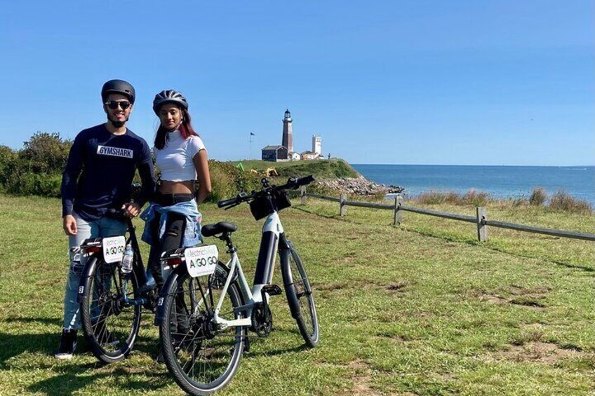 Electric Bike Tour at Montauk Point