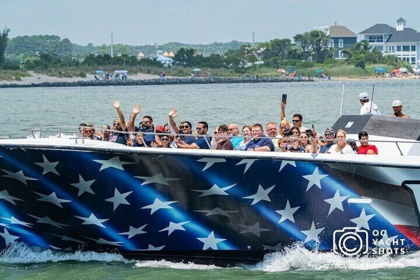 Sea Rocket Early Bird Speed Boat & Dolphin Cruise in Ocean City