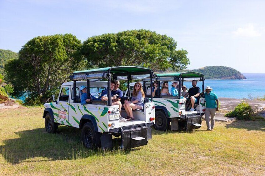 SoCoHo Jeep Safari - Historical Sites - Lunch - Beach