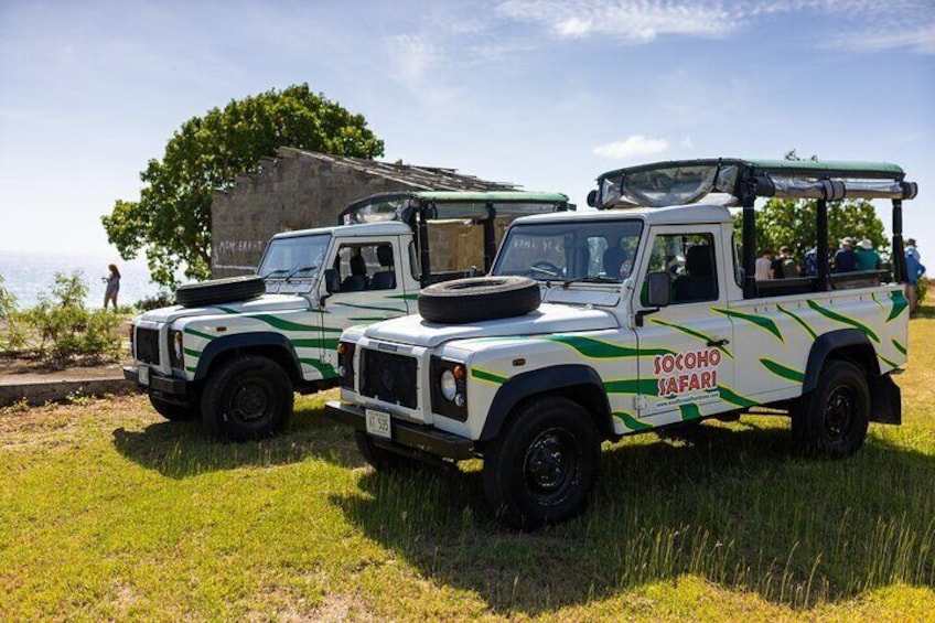 SoCoHo Jeep Safari - Historical Sites - Lunch - Beach