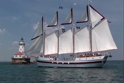 Experience Wed & Sat Chicago Fireworks Aboard Tall Ship Windy from Navy Pie...