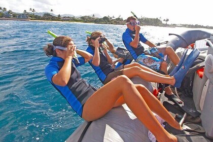 Ultimate Na Pali Coast Zodiac Boat Snorkeling and Sea Cave Tour