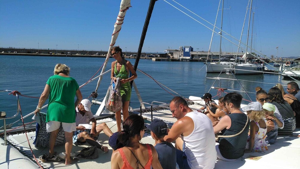 Picture 2 for Activity Cambrils/Salou: Coastline Catamaran 2h with drinks, pickup