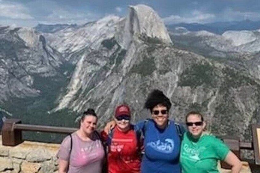 View of Half Dome from Glacier Point