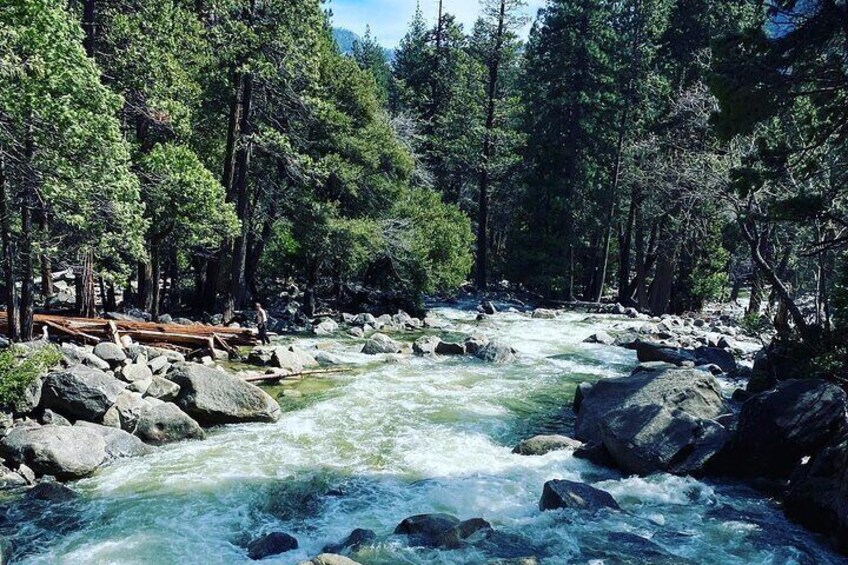 Merced River from Lower Yosemite Falls Trail