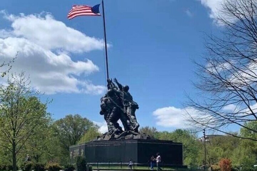 Iwo Jima memorial Arlington Virginia