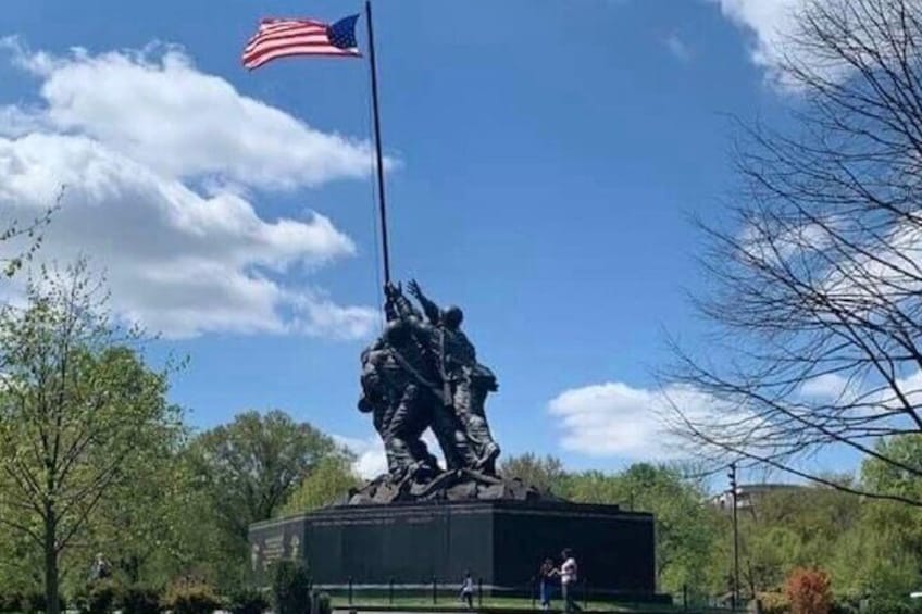 Iwo Jima memorial Arlington Virginia